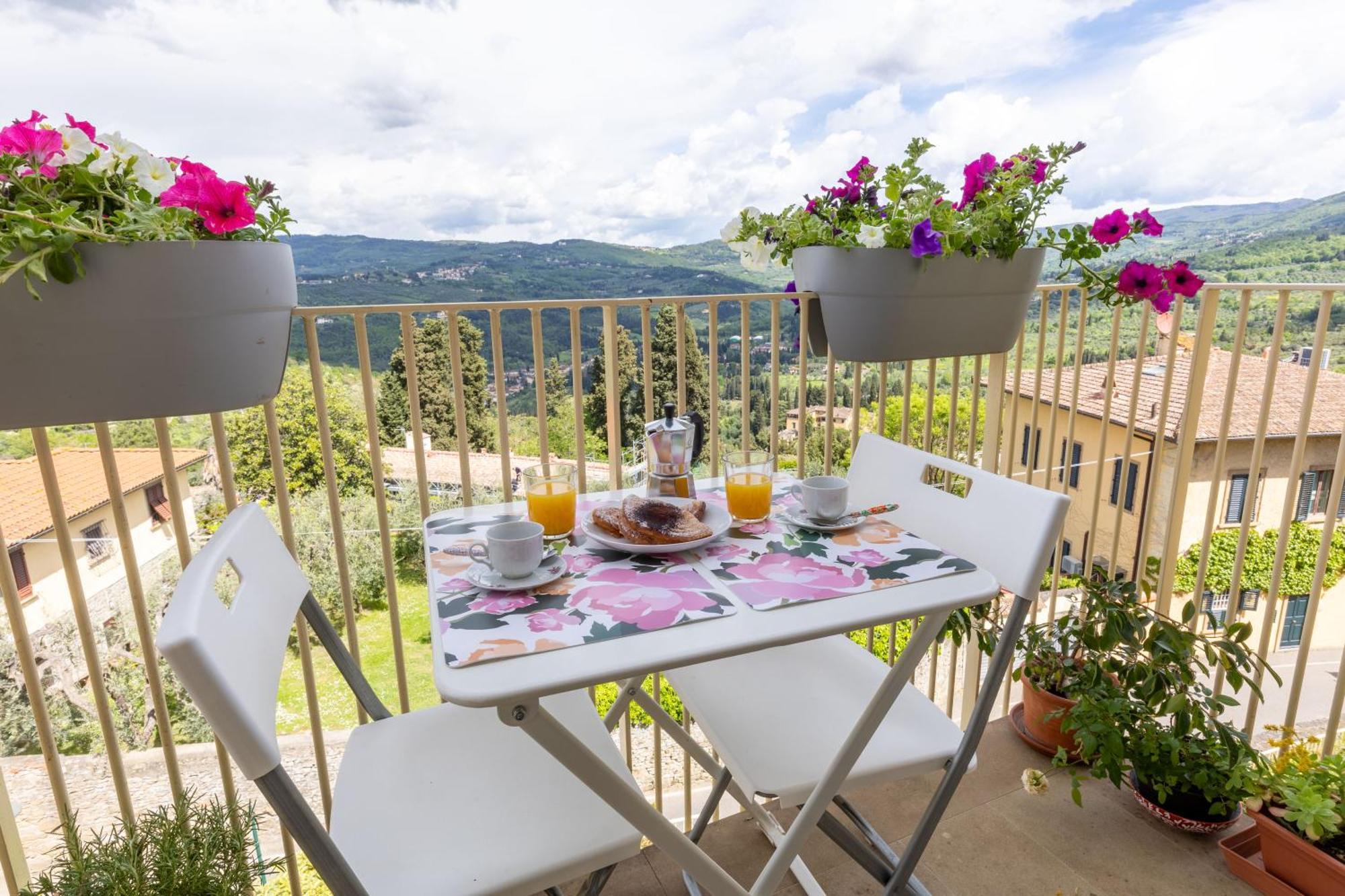 Gladys, Appartamento Con Vista A Fiesole Zewnętrze zdjęcie