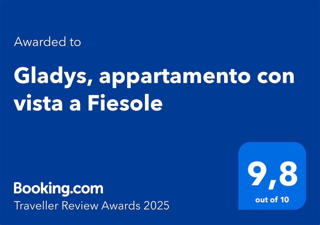 Gladys, Appartamento Con Vista A Fiesole Zewnętrze zdjęcie